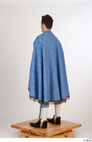  Photos Man in Historical Baroque Suit 2 Baroque a poses blue cloak medieval Clothing whole body 0002.jpg